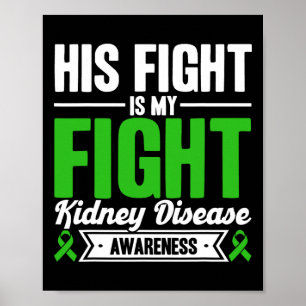 Póster Su Lucha Es Mi Lucha Concienciación Sobre La Enfer