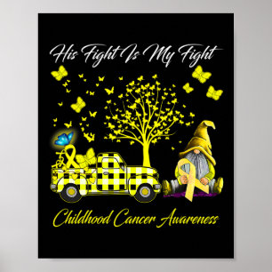 Póster Su lucha es mi lucha contra el cáncer infantil 1