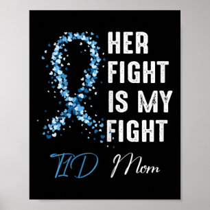 Póster Su lucha es mi lucha contra la diabetes tipo 1 de 