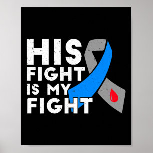 Póster Su Lucha Es Mi Lucha De Conciencia Sobre La Diabet