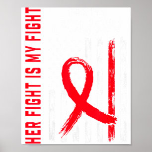Póster Su lucha es mi lucha Prima Conciencia del Corazón