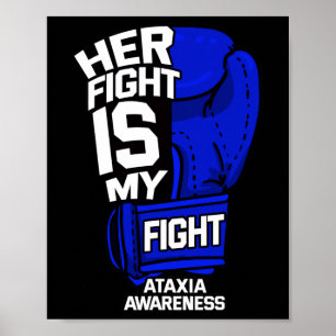 Póster Su lucha es mi lucha Trastorno del movimiento atax