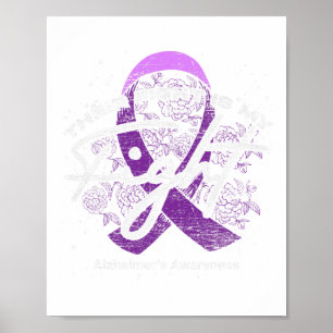 Póster Su Lucha Es Mi Pelea Heimerheimer Cinta Púrpura
