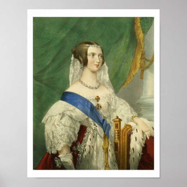 Póster Su Majestad Más Graciosa, Reina Victoria (1819-19) (Frente)