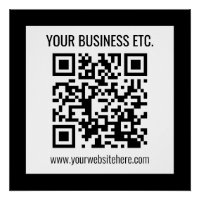 Su nombre comercial y código QR editable