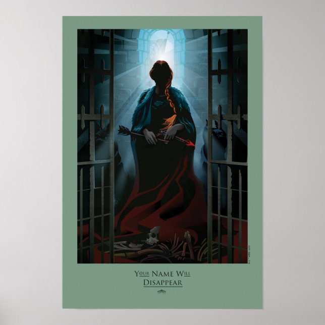 Póster Su nombre desaparecerá (Frente)