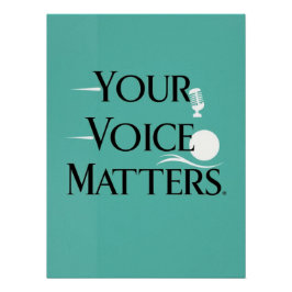 Póster Su opción de voz importa 2