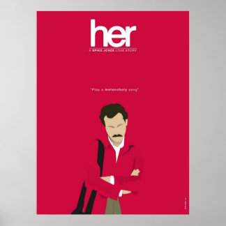 Póster Su película minimalista