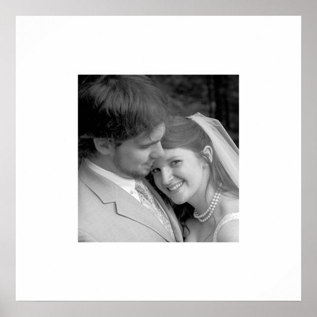 Póster Su Poster Boda fotográfico (Frente)