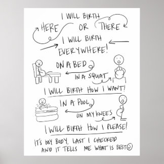 Póster Su Poster de nacimiento