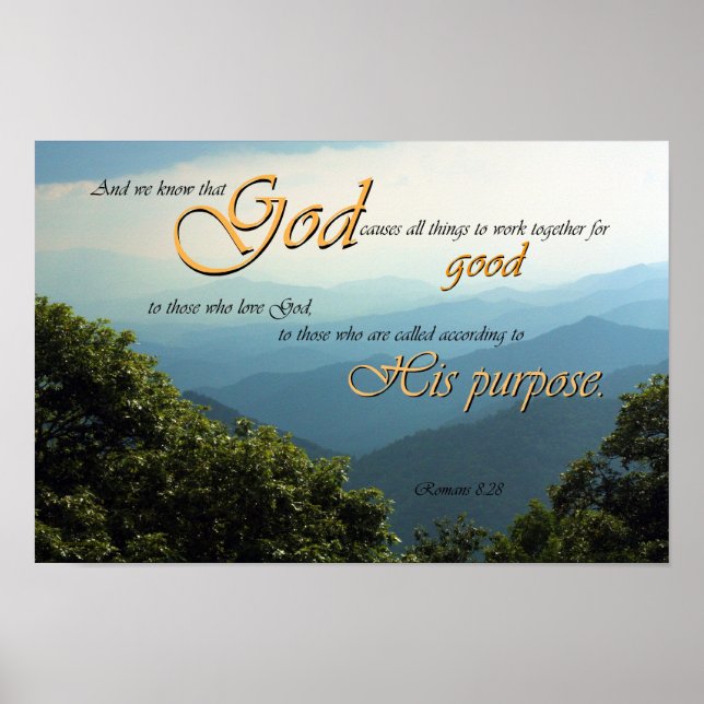 Póster Su Poster de propósito (Frente)