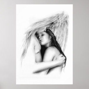 Póster Su poster del amor del ángel del protector