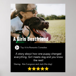 Póster Su propio Poster de películas personalizado