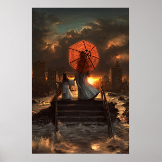 Póster Su Silhouette Silenciosa