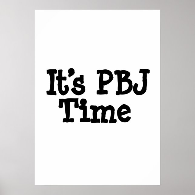 Póster Su tiempo PBJ (Frente)