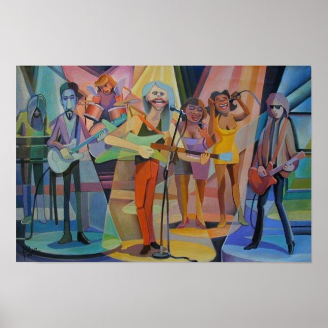 Póster Su único rock y rollo (Frente)