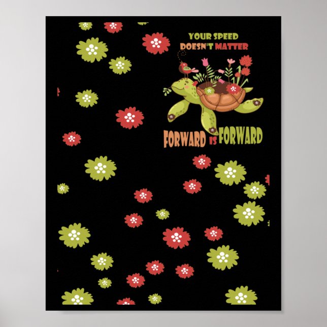 Póster Su velocidad no avanza es Pegatina de reenvío (Frente)