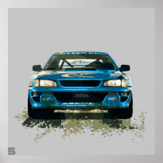 Póster Subaru.