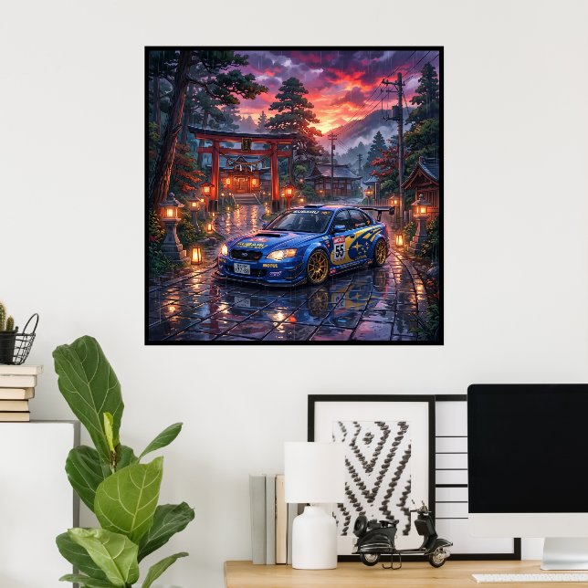 Póster Subaru Legacy Touring Car (Oficina en casa)