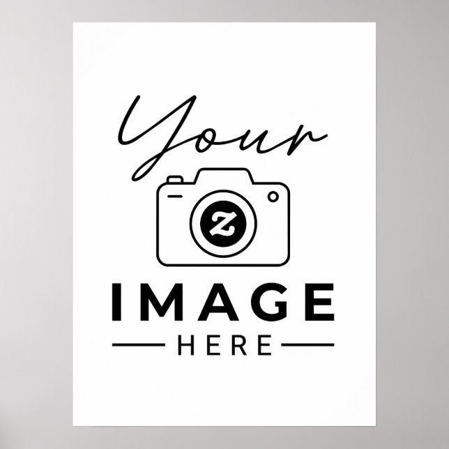 Póster Sube tu foto (Frente)