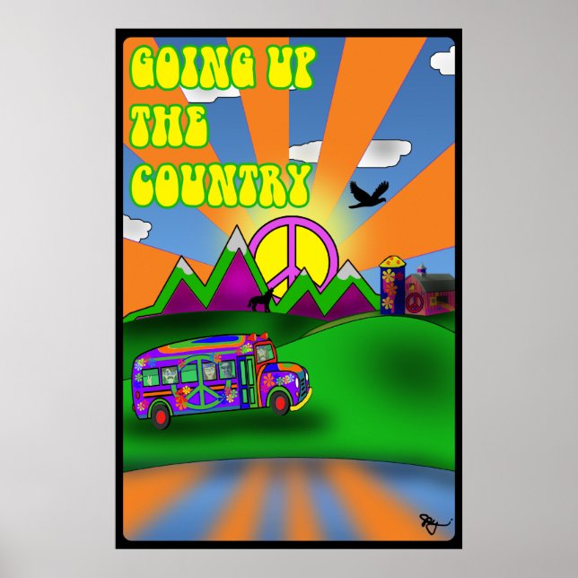Póster Subiendo El Poster Del País (Frente)