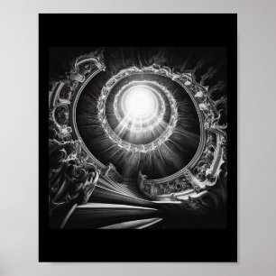 Póster Subiendo la escalera hacia los cielos. Nº 3 