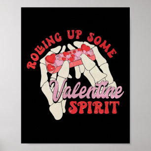 Póster Subiendo un poco de espíritu de San Valentín