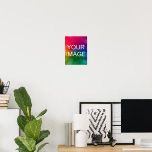 Póster Subir tu propia foto personalizada de alta calidad