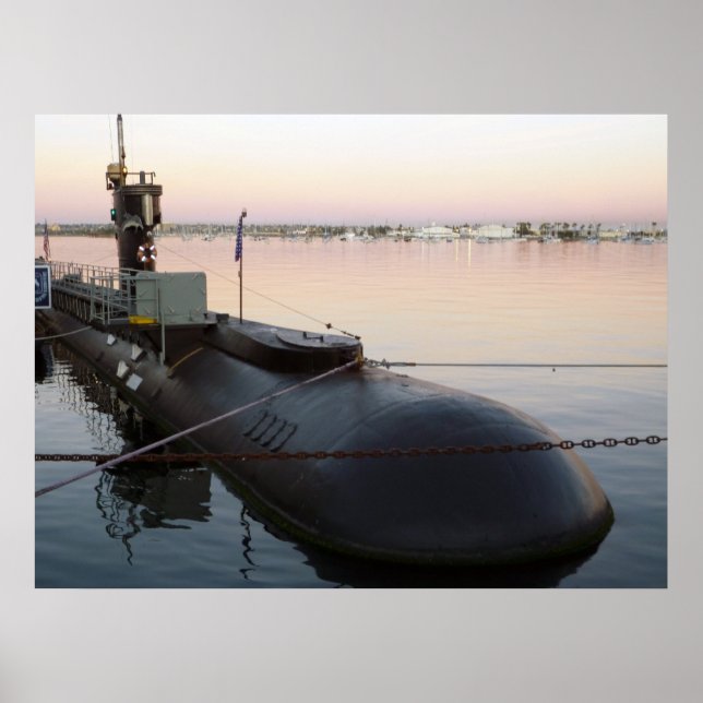 Póster Submarine in Sunrise (Frente)