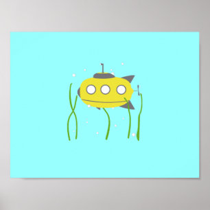 Póster Submarino