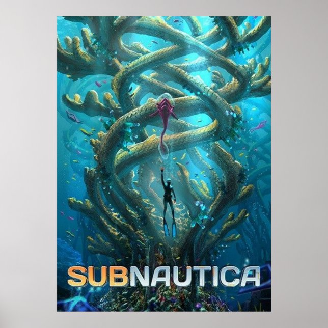 Póster Subnautica (Frente)