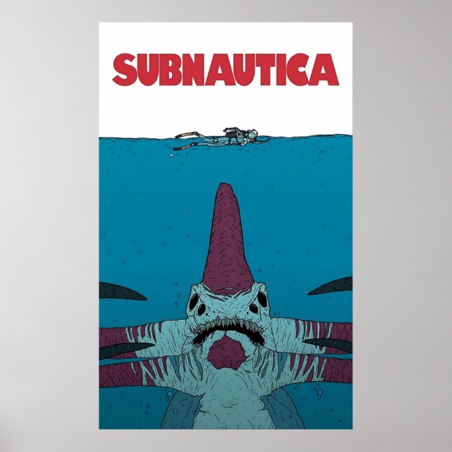 Póster Subnautica Game - Película (Frente)