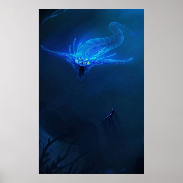Póster Subnautica Leviatán (Frente)