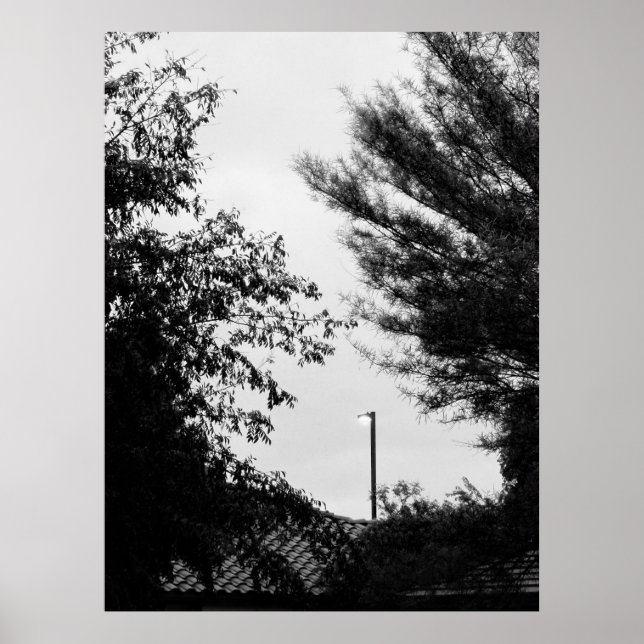 Póster Suburbios en B&N (Frente)