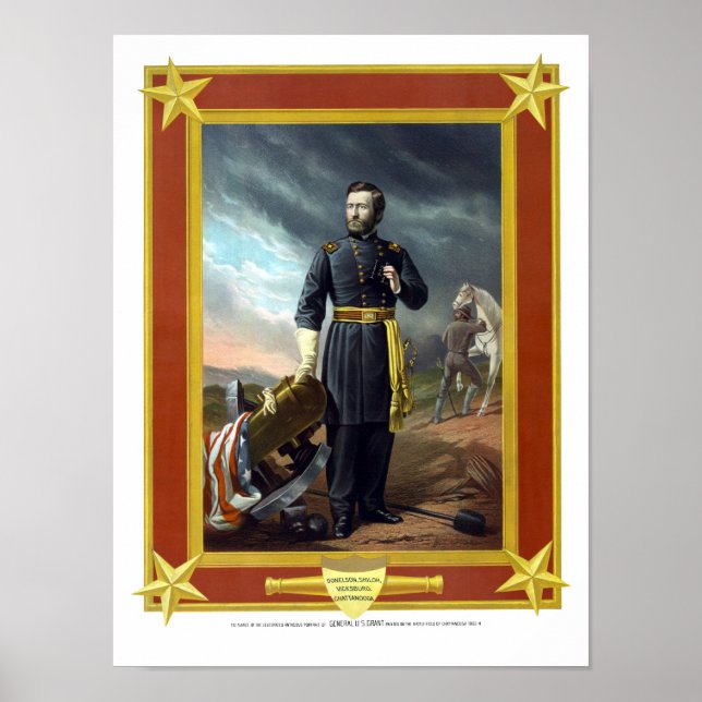 Póster Subvención general de los Estados Unidos (Frente)