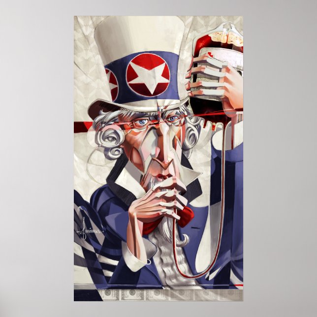 Póster Succión de Sam (Frente)