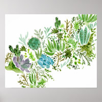 Succulent Field I
