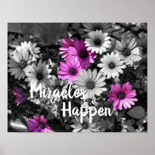 Póster Suceden Milagros Daisy Flores Inspiradoras