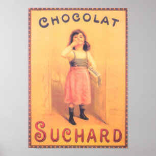 Póster Suchard Chocolate - 1923