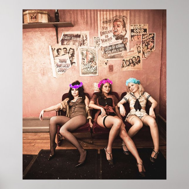 Póster Sucker Punch Boudoir Flower Crown (Frente)