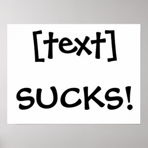 Póster ___Sucks!