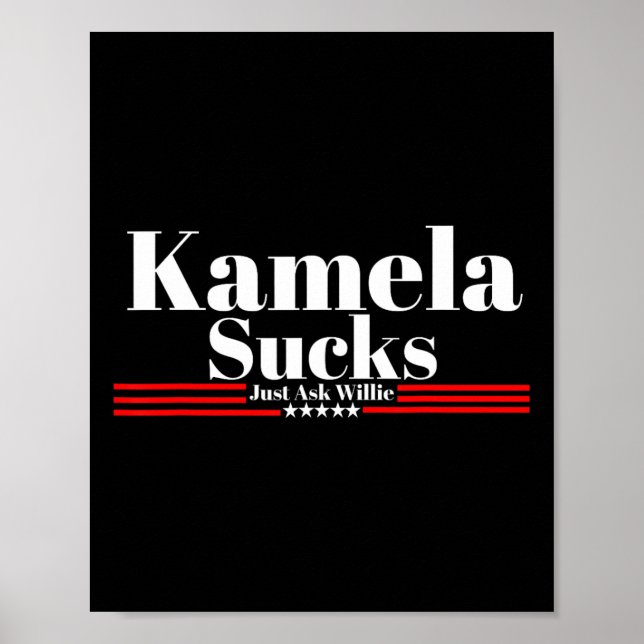 Póster Sucks Pregúntale a Willie (Frente)