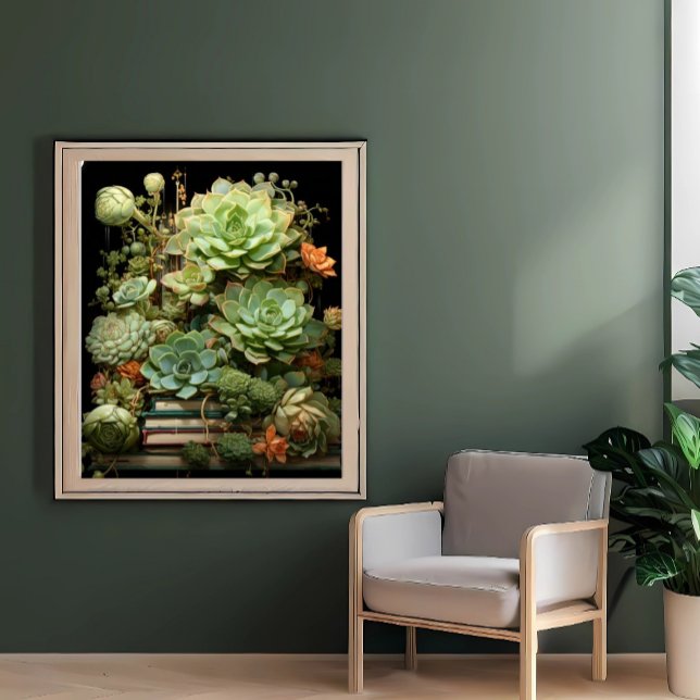 Póster Suculentas plantas Suculentas Libros de Naturaleza (Subido por el creador)