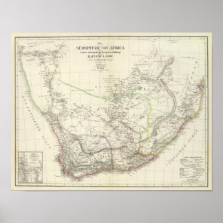 Póster Sud v África - Sudáfrica