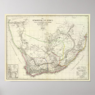 Póster Sud v África - Suráfrica
