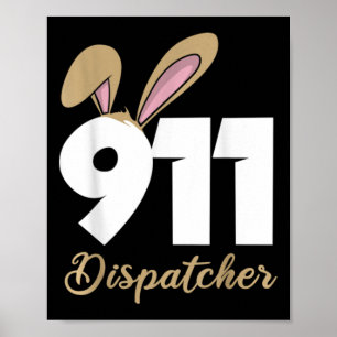 Póster Sudadera con capucha de despachador de 911 de Pasc