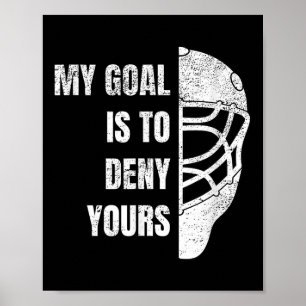 Póster Sudadera con capucha para portero de hockey - Mi o