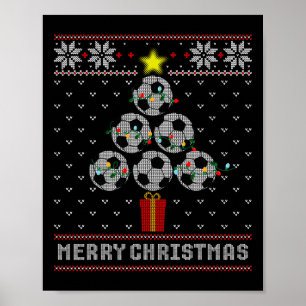 Póster Sudadera Fea De Navidad Feliz Navidades Bylls Árbo