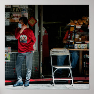 Póster Sudadera Roja