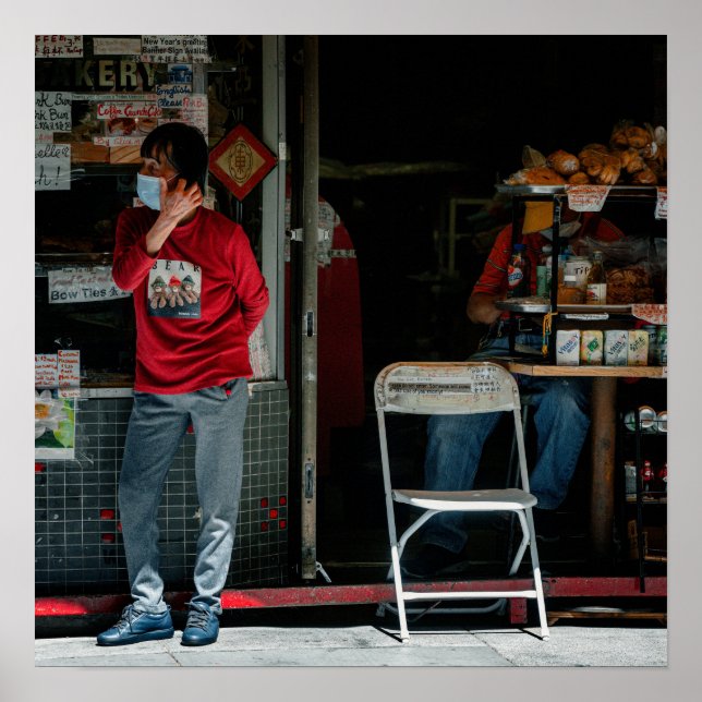 Póster Sudadera Roja (Frente)